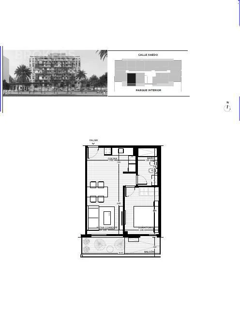 Apartamento en Tres Cruces, propiedad 273022 -Imagen 15