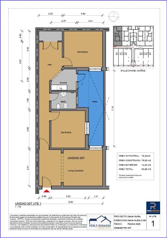 Apartamento en Tres Cruces, propiedad 273193 -Imagen 2