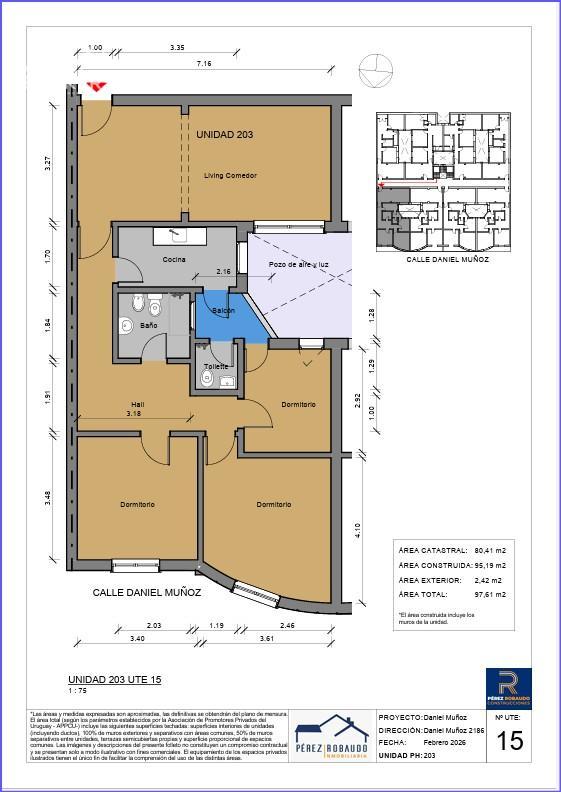 Apartamento en Tres Cruces, propiedad 273218 -Imagen 2