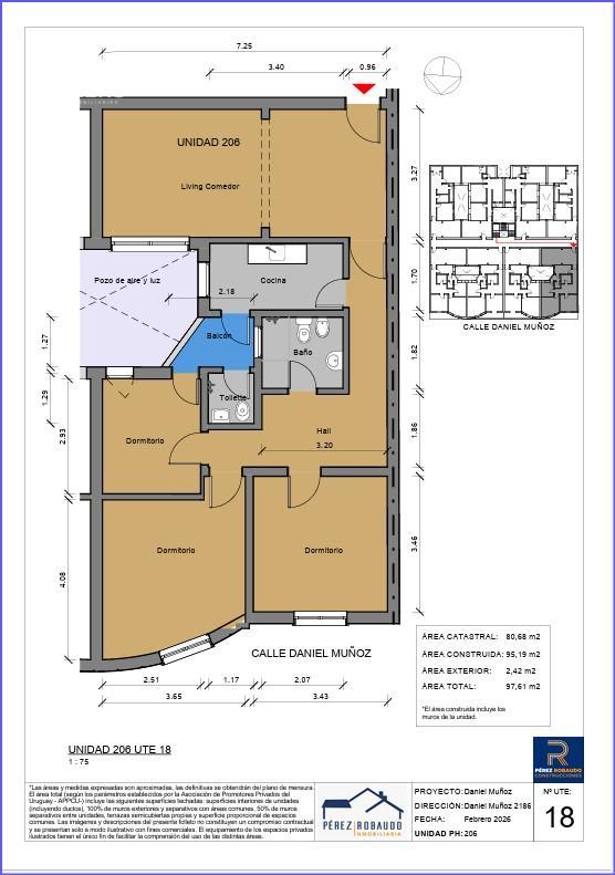 Apartamento en Tres Cruces, propiedad 273221 -Imagen 2