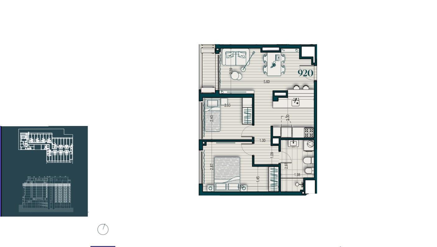 Apartamento en Parque Rodó, propiedad 273889 -Imagen 4