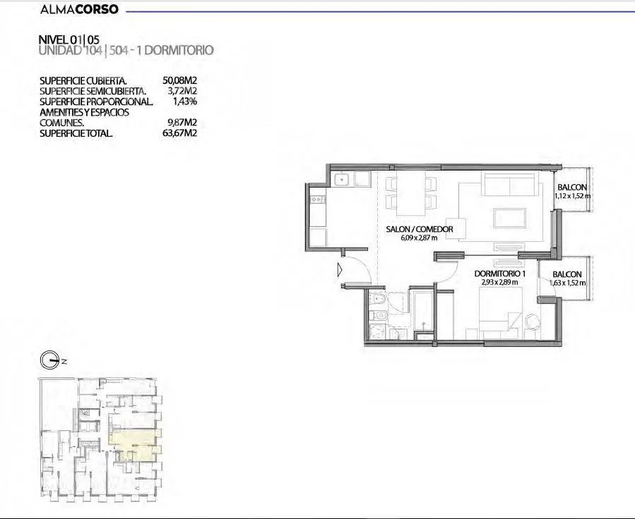 Apartamento en Centro, propiedad 275362 -Imagen 15