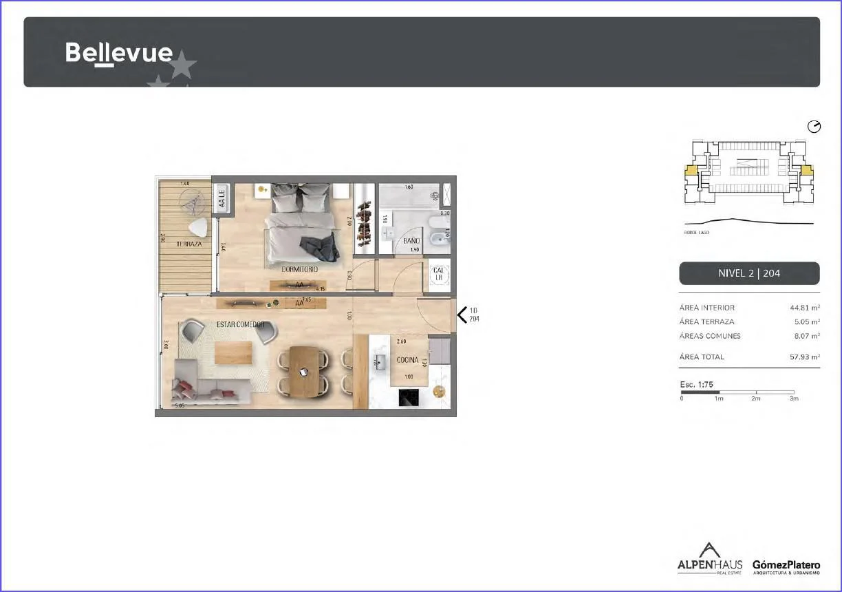 Apartamento en Ciudad de la Costa, propiedad 282832 -Imagen 3