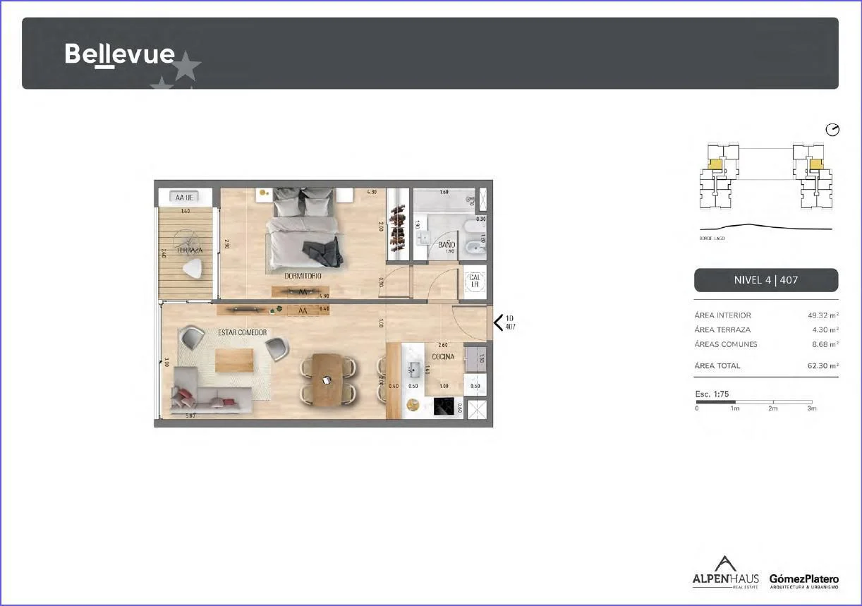 Apartamento en Ciudad de la Costa, propiedad 282842 -Imagen 5