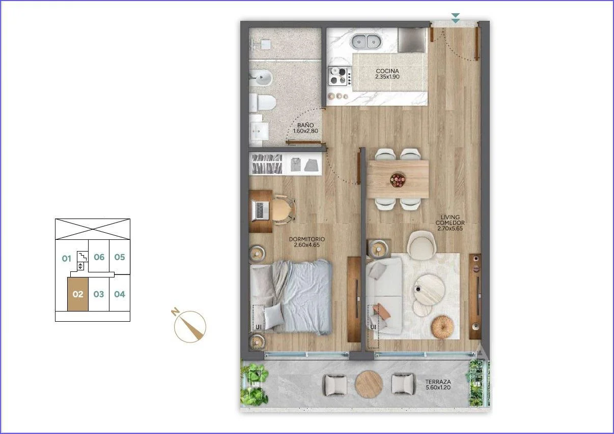 Apartamento en Punta Carretas, propiedad 284134 -Imagen 4