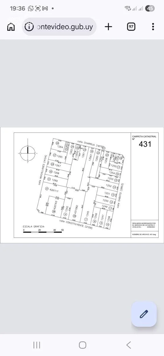 Terreno en Cordón, propiedad 284175 -Imagen 8