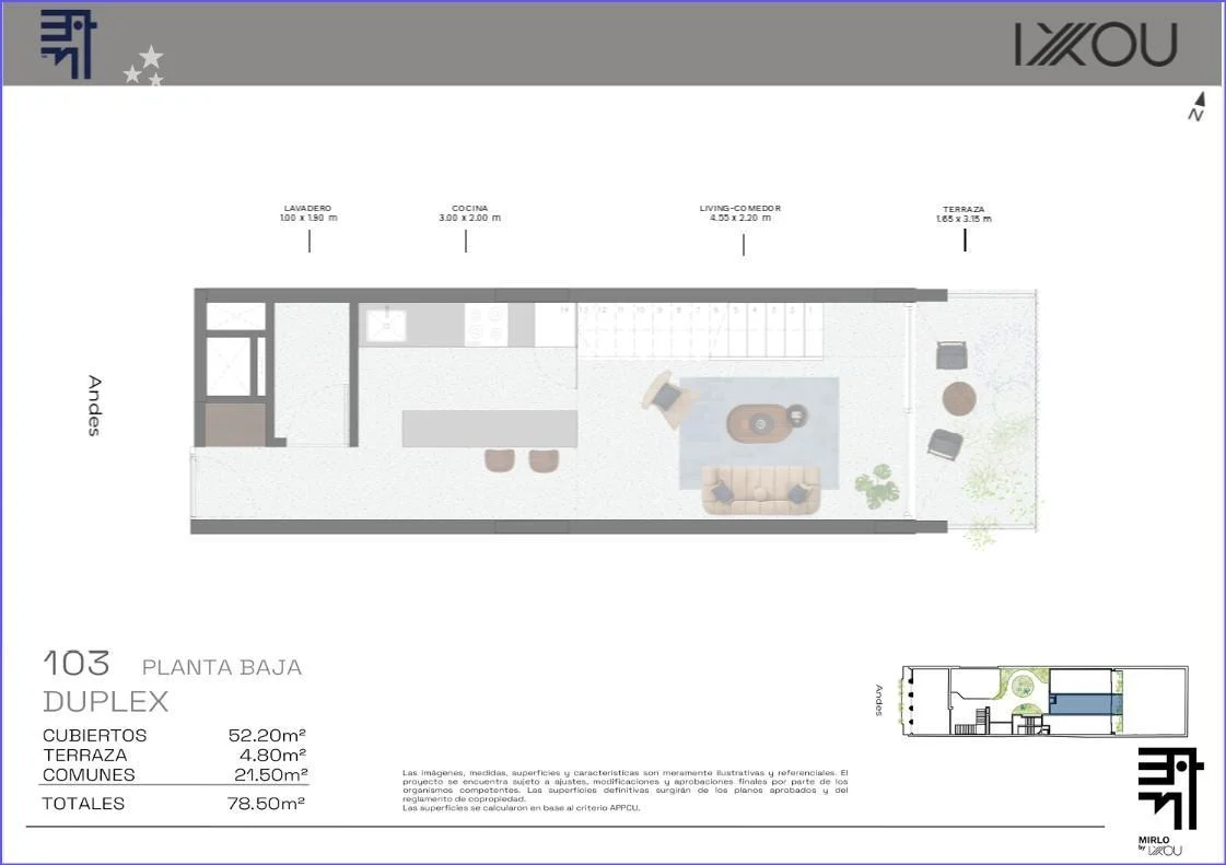 Apartamento en Barrio Sur, propiedad 286929 -Imagen 2
