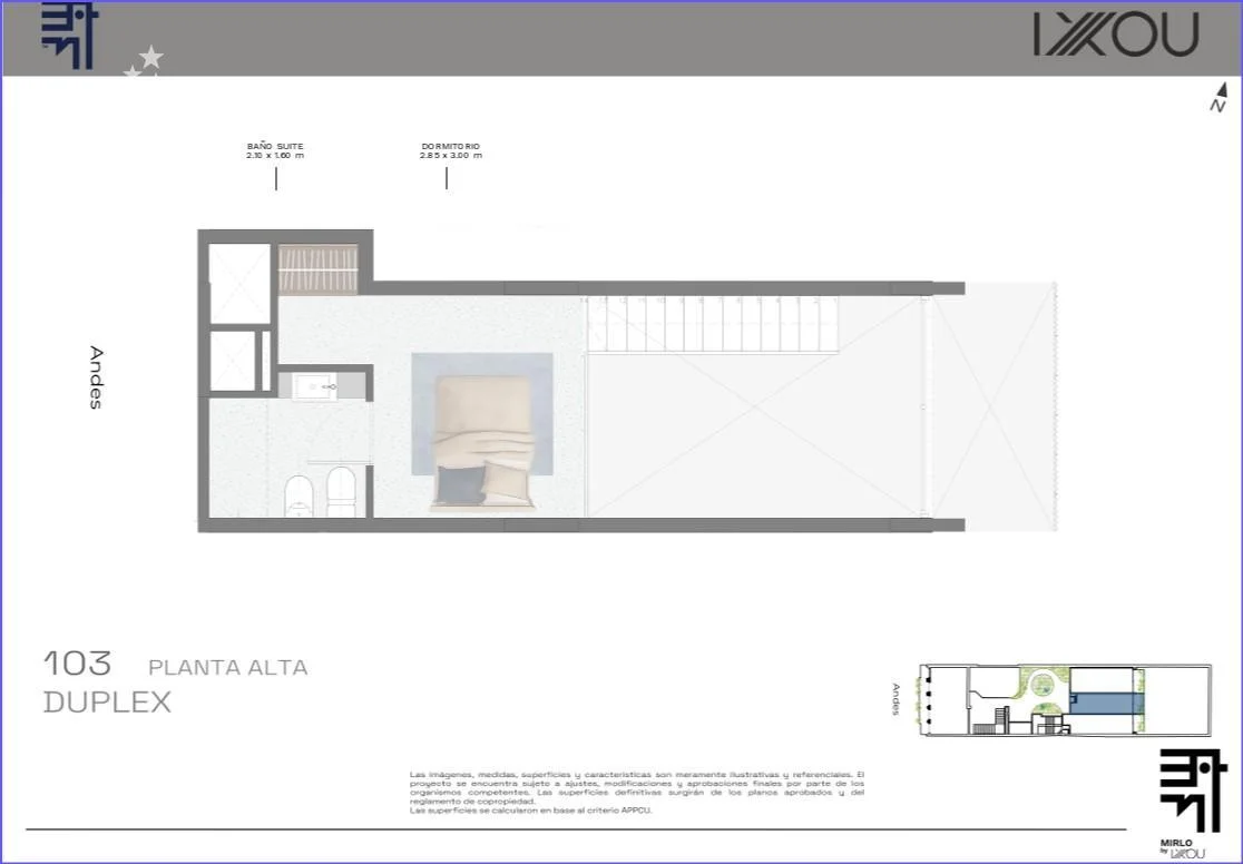 Apartamento en Barrio Sur, propiedad 286929 -Imagen 3