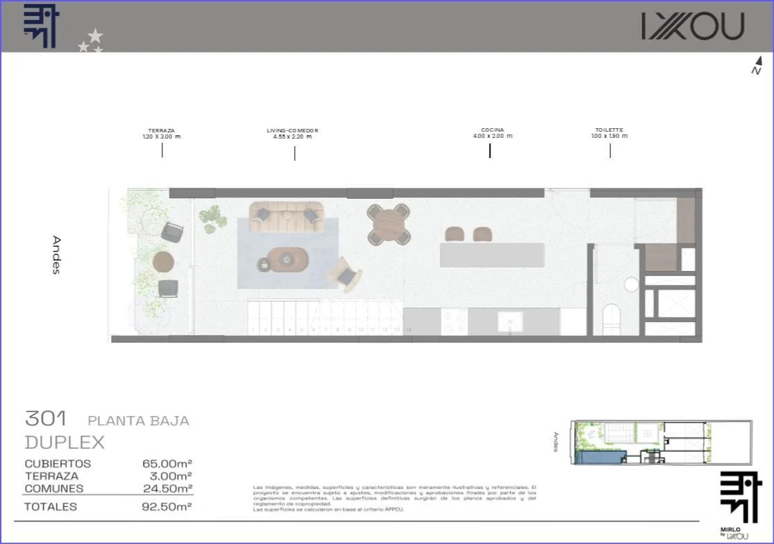 Apartamento en Barrio Sur, propiedad 286952 -Imagen 2