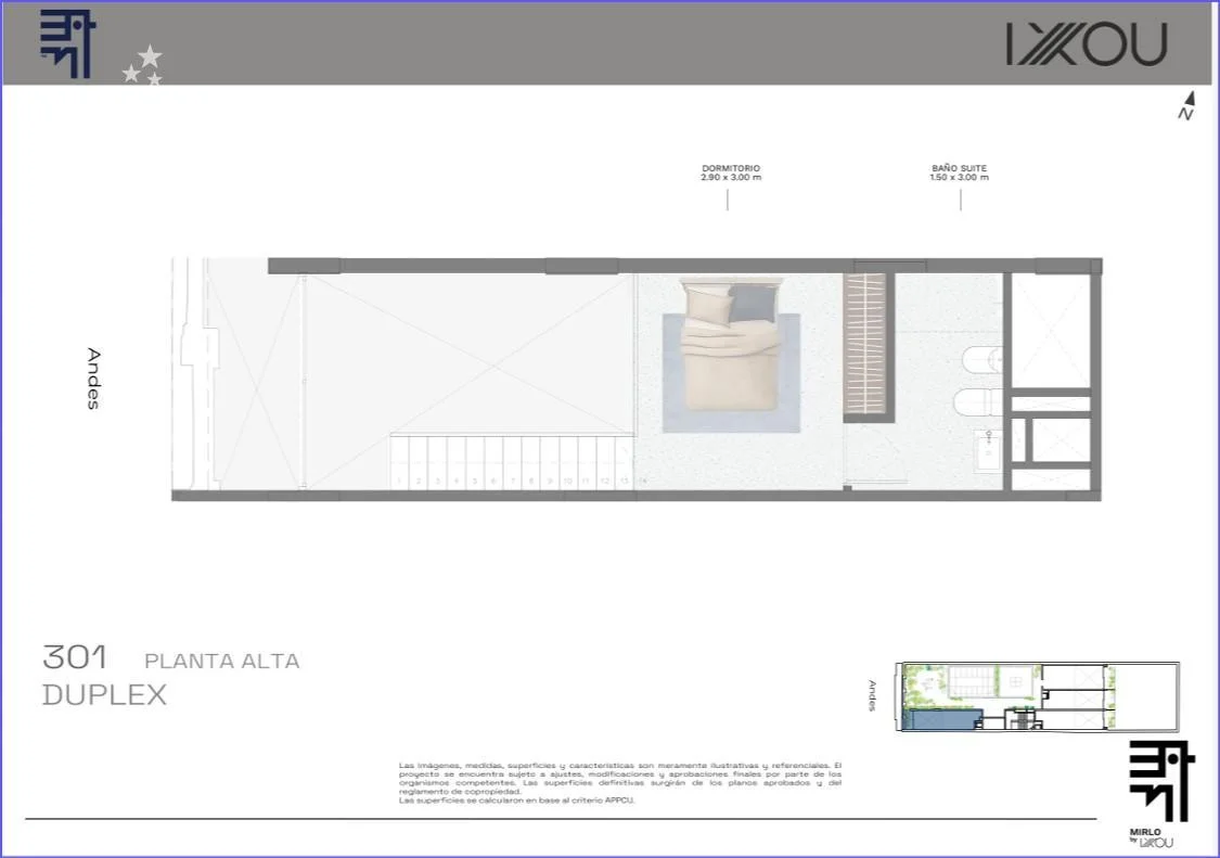 Apartamento en Barrio Sur, propiedad 286952 -Imagen 3