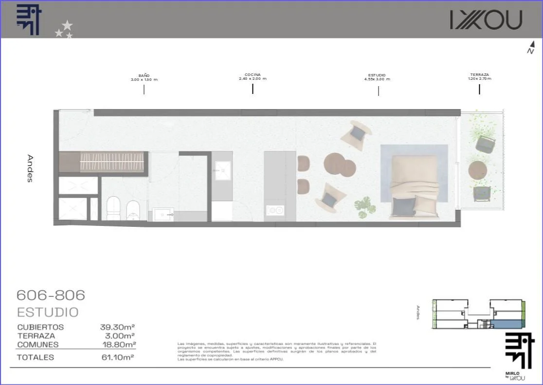 Apartamento en Barrio Sur, propiedad 286953 -Imagen 4