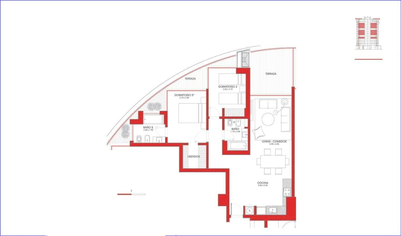 Apartamento en Barra de Carrasco, propiedad 287744 -Imagen 3