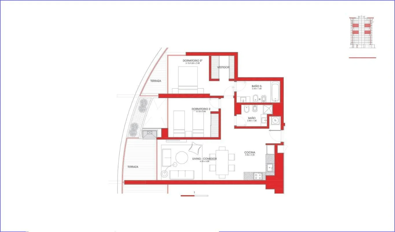 Apartamento en Barra de Carrasco, propiedad 287752 -Imagen 3