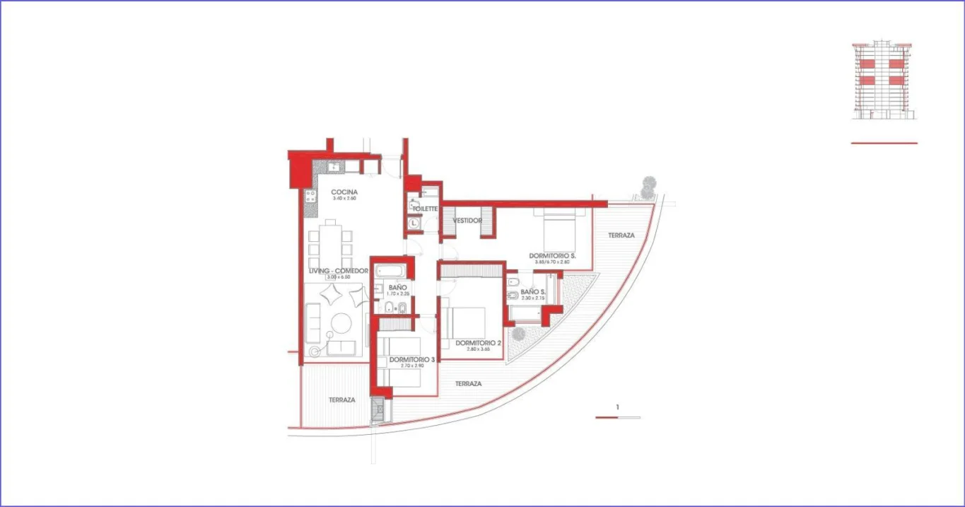 Apartamento en Barra de Carrasco, propiedad 287804 -Imagen 3