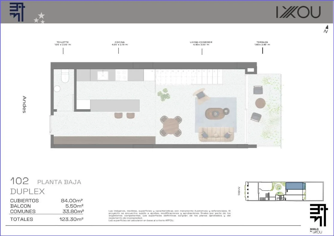 Apartamento en Barrio Sur, propiedad 292272 -Imagen 2