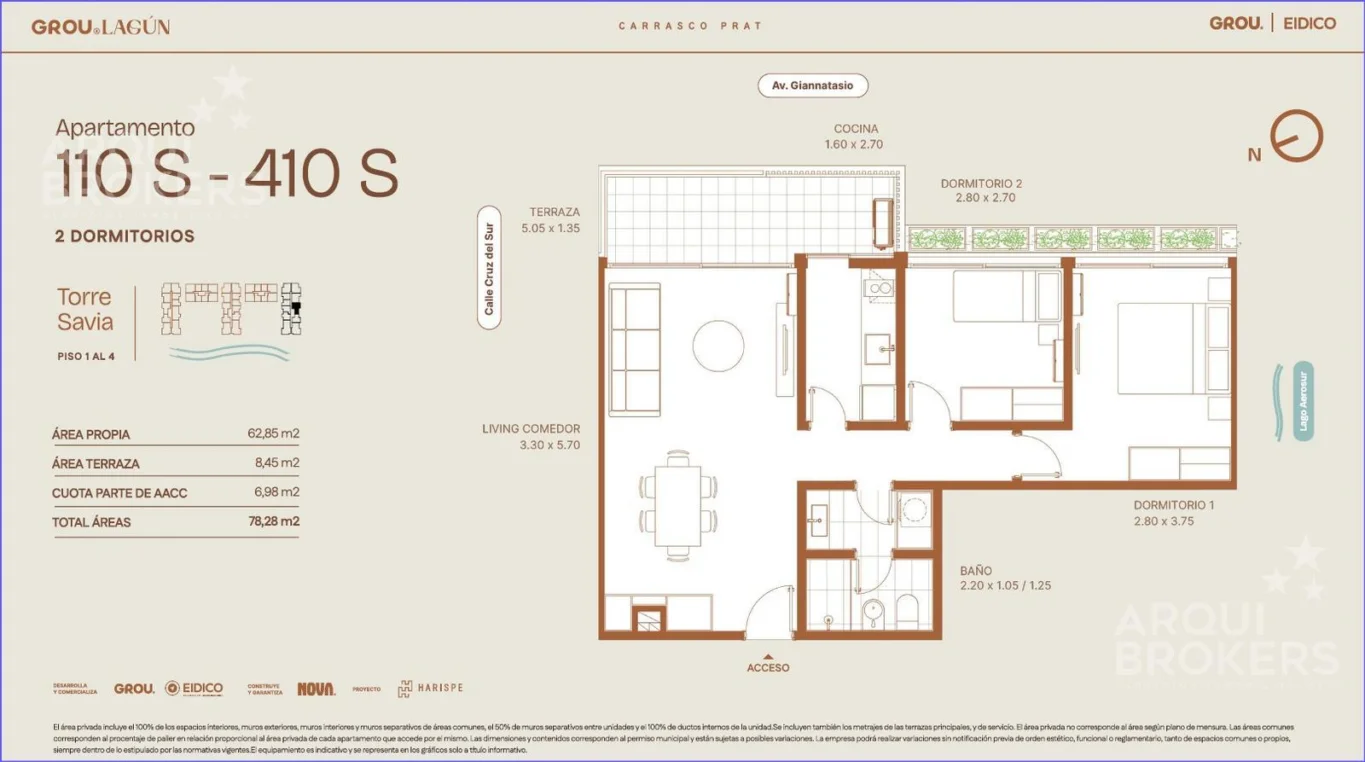 Apartamento en Carrasco Este, propiedad 293197 -Imagen 5