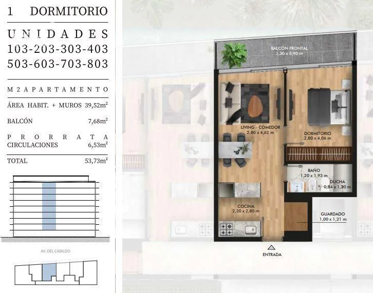 Apartamento en Maldonado, propiedad 293955 -Imagen 2