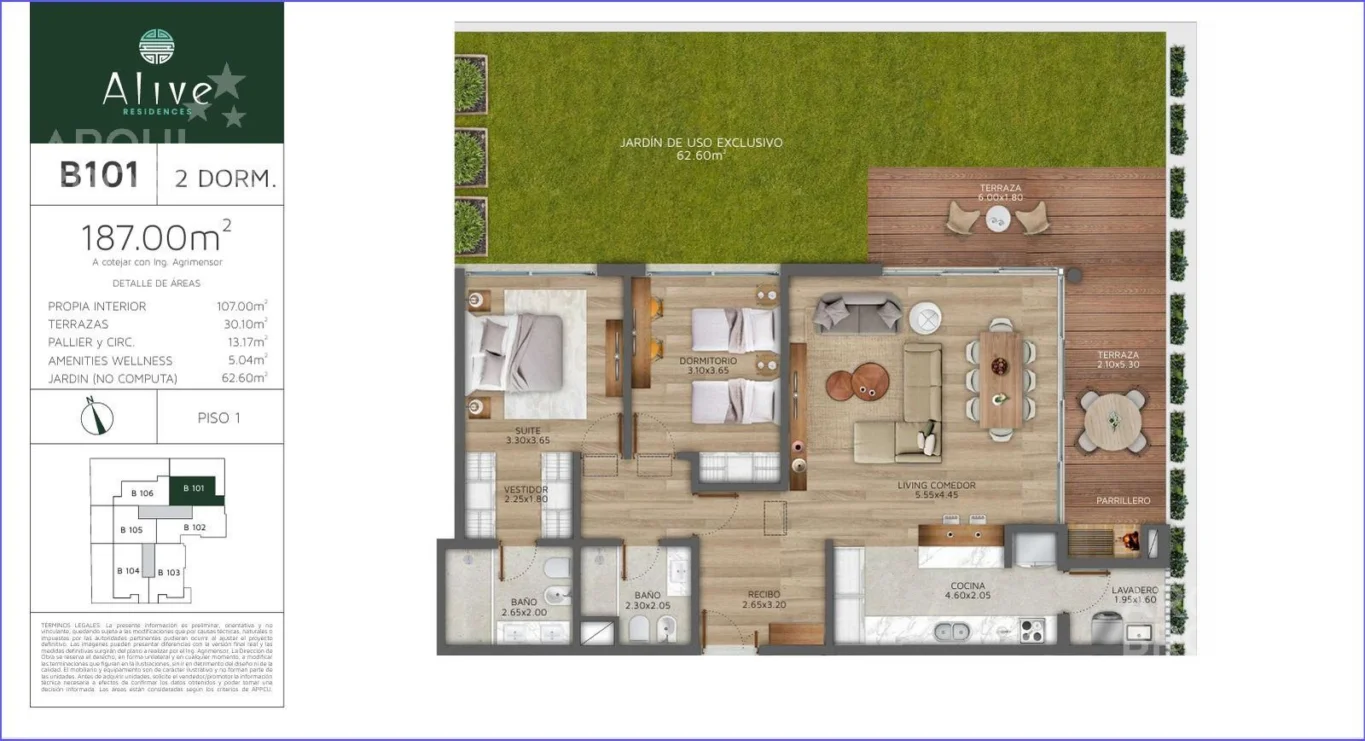 Apartamento en Carrasco Norte, propiedad 295155 -Imagen 5