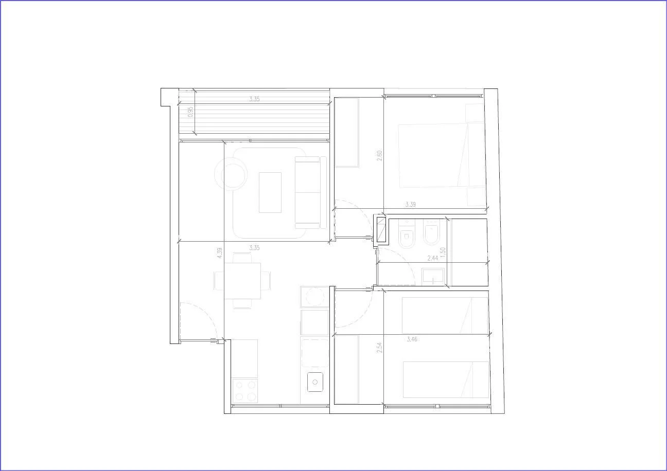 Apartamento en La Blanqueada, propiedad 87538 -Imagen 3