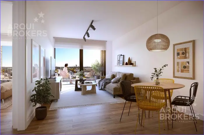 Apartamento de un dormitorio en venta en Tres Cruces - 803