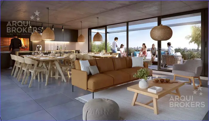 Apartamento de un dormitorio en venta en Tres Cruces - 602