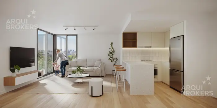 Apartamento de un dormitorio en venta en Tres Cruces - 1103