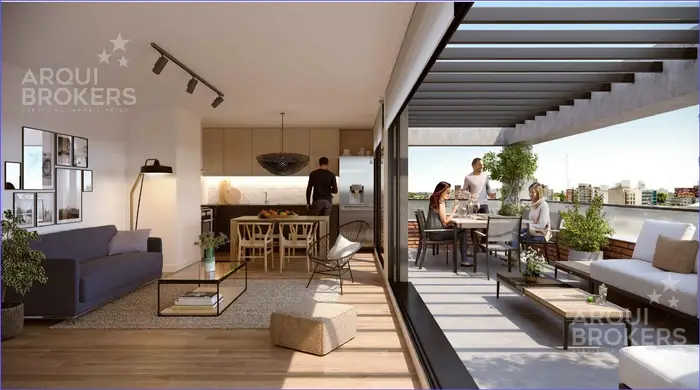 Apartamento de un dormitorio en venta en Tres Cruces - 403