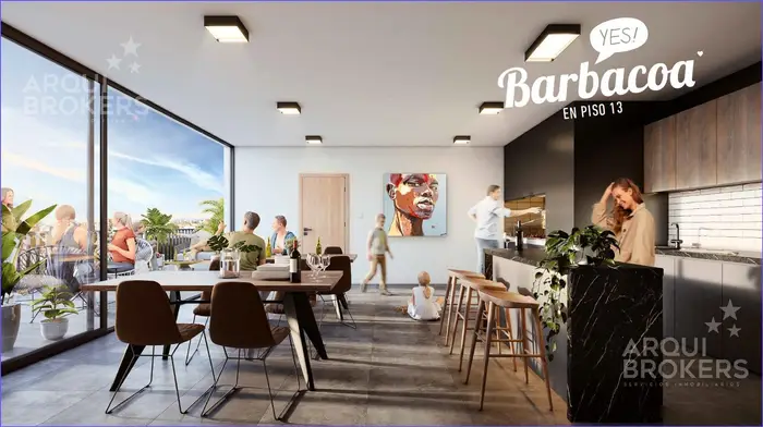 Apartamento de dos dormitorios en venta en Parque Rodó - 1104