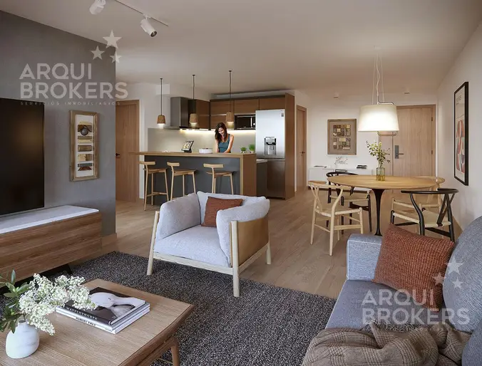 Apartamento  penthouse de dos dormitorios en venta en Pocitos - 1108
