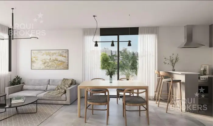 Apartamento penthouse de un dormitorio en venta en Pocitos - 301