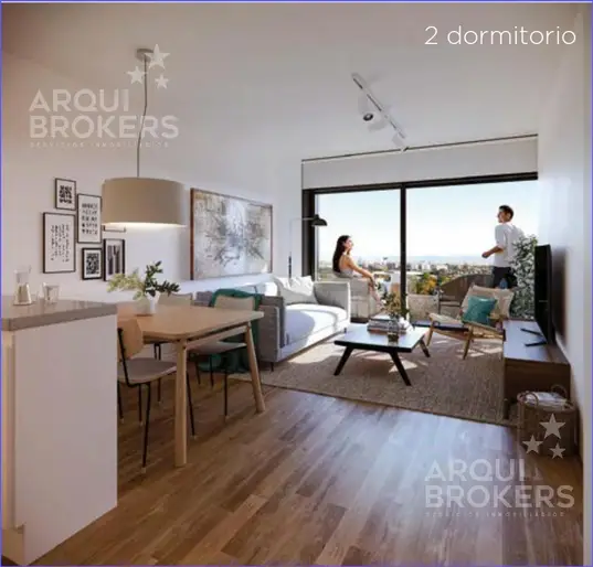 Apartamento de dos dormitorios en venta en La Blanqueada - 401A
