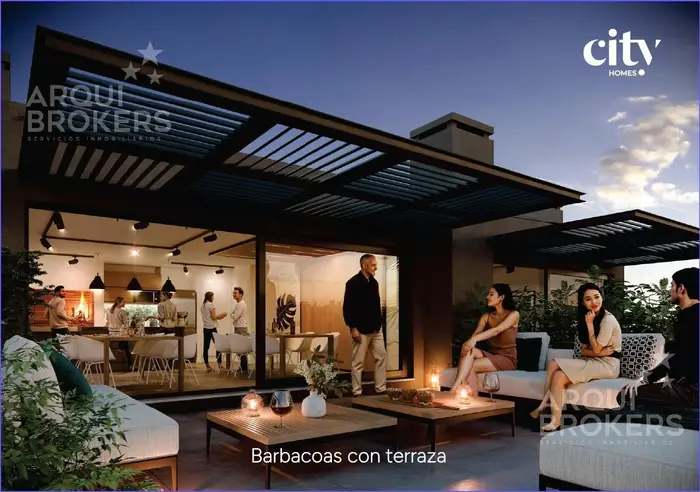 Apartamento penthouse de un dormitorio en venta en Cordón - 1004