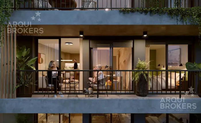 Apartamento de un dormitorio en venta en Tres Cruces - 112