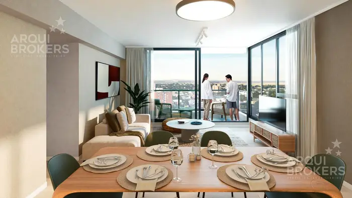 Apartamento de un dormitorio en venta en Playa Mansa - 1601