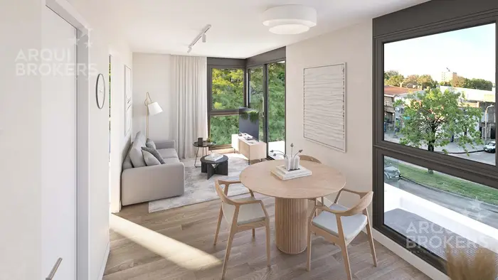 Apartamento  de dos dormitorios en venta en La Blanqueada - 1205