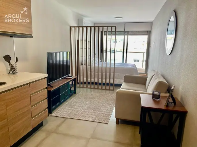 Alquiler apartamento monoambiente con muebles en Pocitos - 605