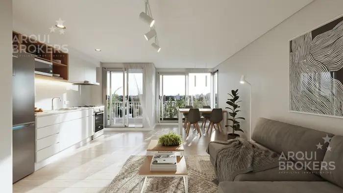 Apartamento  de un dormitorio en venta en Tres Cruces - 218