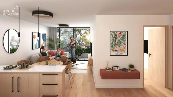 Apartamento de un dormitorio en venta en Cordón - 1005