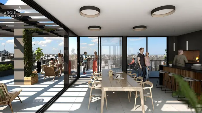 Apartamento penthouse de un dormitorio en venta en Cordón - 1001