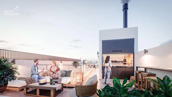Apartamento dúplex de 1 dormitorio en venta en Cordón - 703