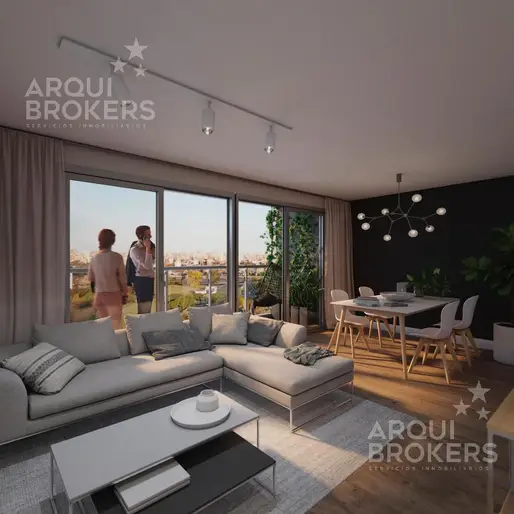 Venta apartamento monoambiente con renta en Tres Cruces - 604