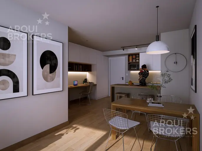 Apartamento de dos dormitorios en venta en La Blanqueada - 1101