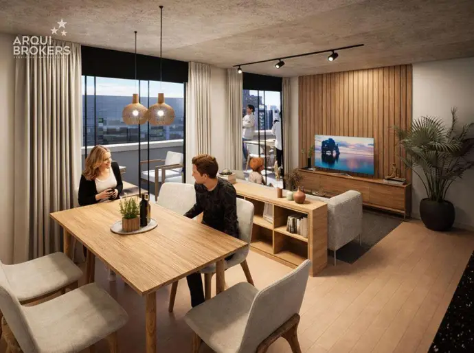 Apartamento de un dormitorio en venta en Cordón Sur - 104