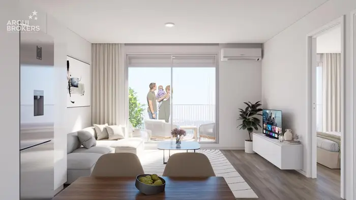 Apartamento de un dormitorio con patio en venta en Cordón - 101