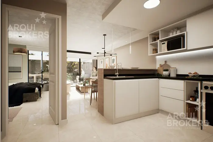 Apartamento de un dormitorio en venta en Tres Cruces - 105