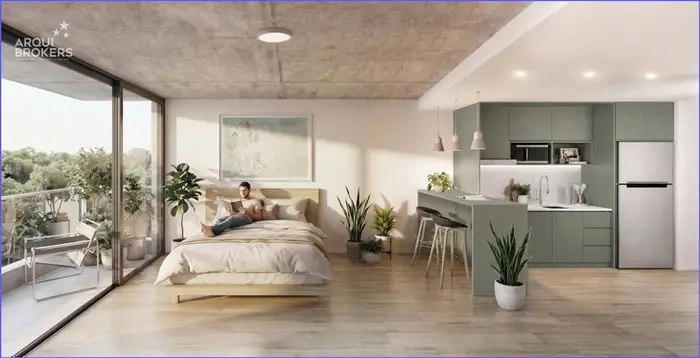 Apartamento monoambiente en venta en Pocitos - 102