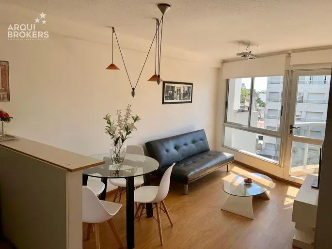 Apartamento de un dormitorio en alquiler con muebles en Punta Carretas