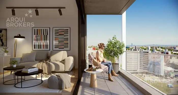 Apartamento de dos dormitorios en venta con renta en La Blanqueada - 216