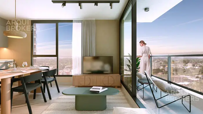 Apartamento de un dormitorio en venta en Playa Mansa - 1009
