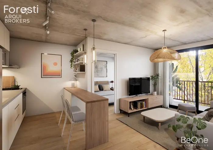 Apartamento monoambiente en venta en La Blanqueada - 202